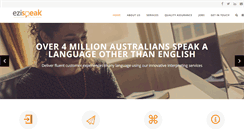Desktop Screenshot of ezispeak.com.au